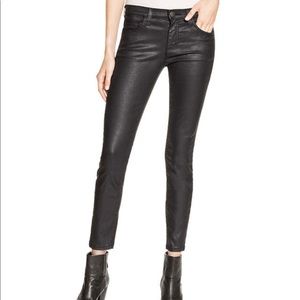 LRL coated skinny jeans